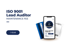 Load image into Gallery viewer, ISO 9001 Lead Auditor Certification Maintenance
