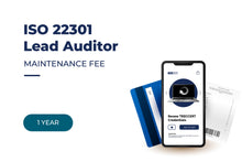 Load image into Gallery viewer, ISO 22301 Lead Auditor Certification Maintenance