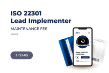 Load image into Gallery viewer, ISO 22301 Lead Implementer Certification Maintenance
