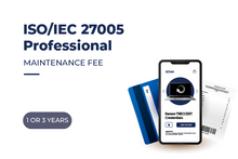 Load image into Gallery viewer, ISO/IEC 27005 Professional Certification Maintenance
