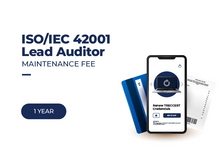 Load image into Gallery viewer, ISO/IEC 42001 Lead Auditor Certification Maintenance
