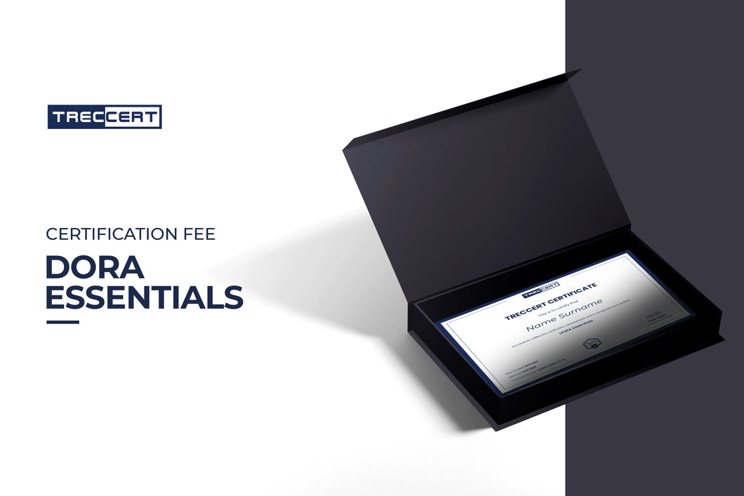 DORA Essentials Certification Fee