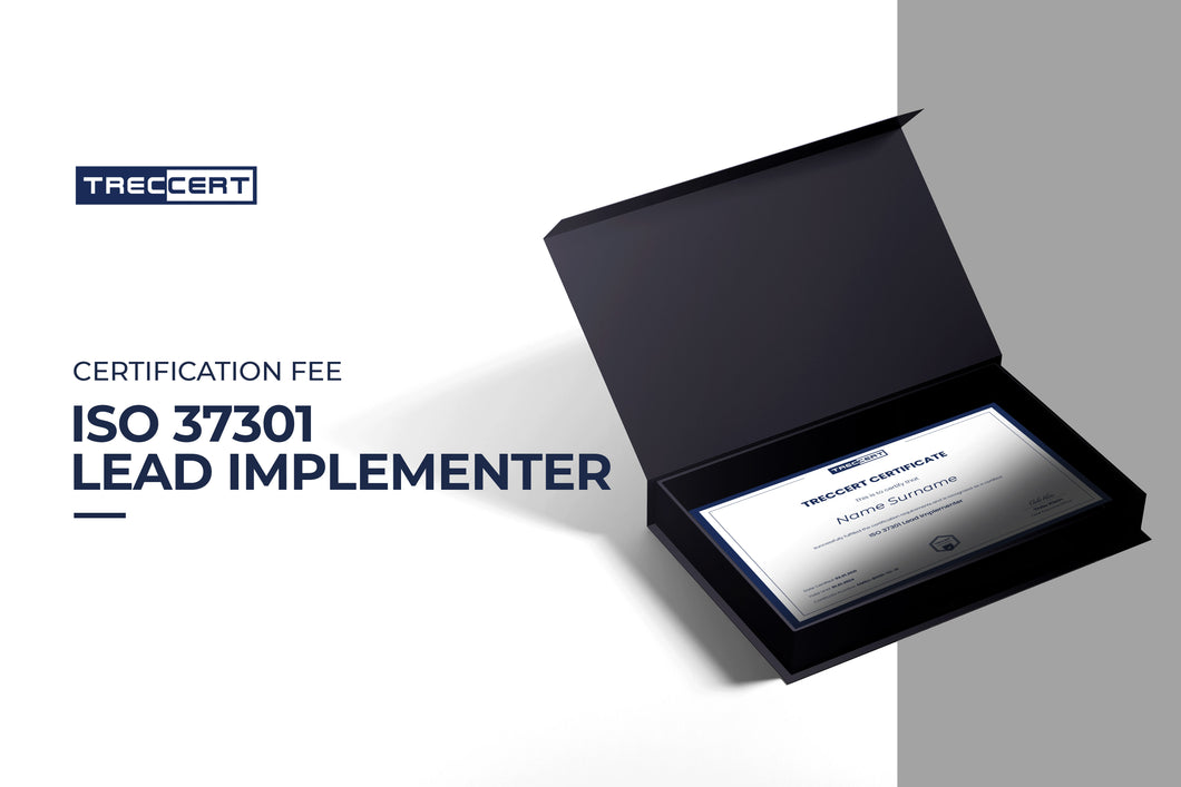 ISO 37301 Lead Implementer Certification Fee