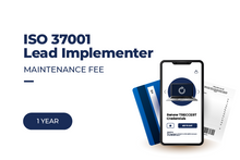 Load image into Gallery viewer, ISO 37001 Lead Implementer Certification Maintenance
