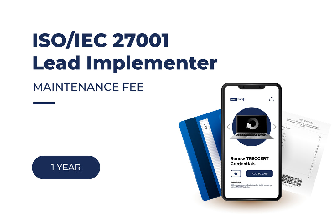 ISO/IEC 27001 Lead Implementer Certification Maintenance